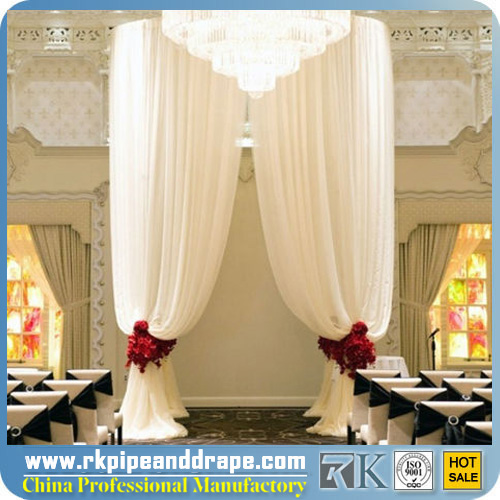 Rk Pipe And Drape Round Backdrop For Wedding Trade Show And