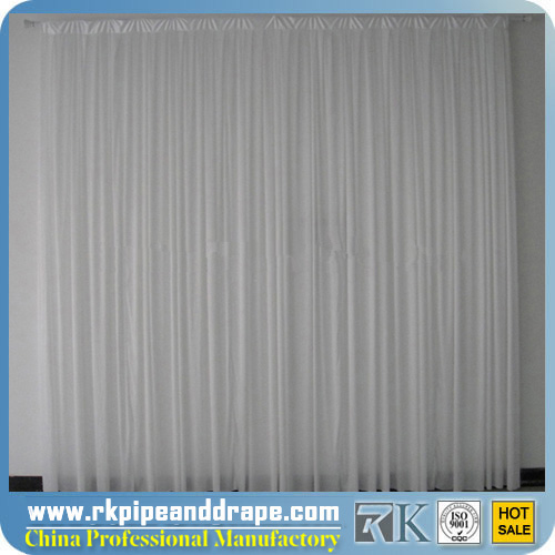 curtain drape wedding backdrop