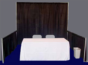 Standard Single Trade Show Booth