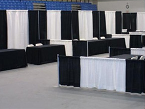 Trade Show Booth in Exhibition Hall