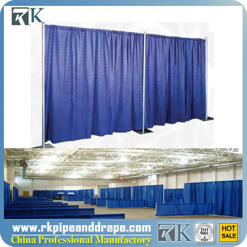 trade show pipe and drape