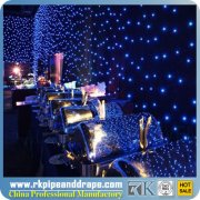 DMX control led star curtain 