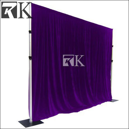 pipe drape for trade show booth