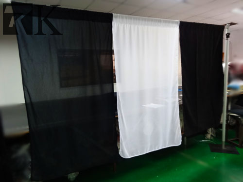 pipe and drape for trade show booths