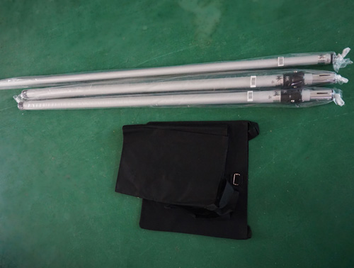 pipe and drape with bag package