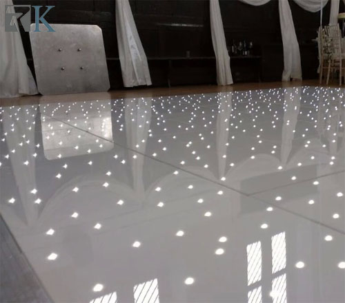 mirrored dance floor